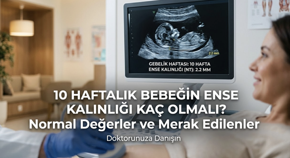 10 Haftalık Bebeğin Ense Kalınlığı Kaç Olmalı?