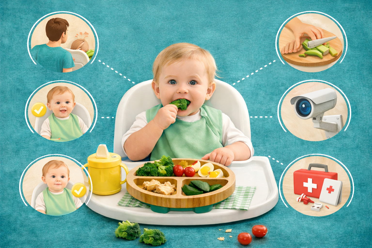 BLW Güvenlik Kuralları: Baby Led Weaning Sürecinde Dikkat Edilmesi Gerekenler