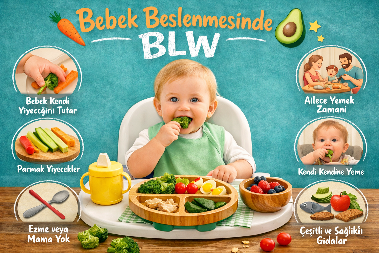 BLW'nin Bebek Gelişimine Katkıları Nelerdir?