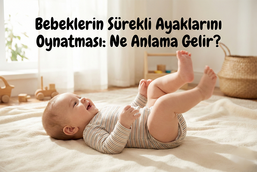 Bebeklerin Sürekli Ayaklarını Oynatması