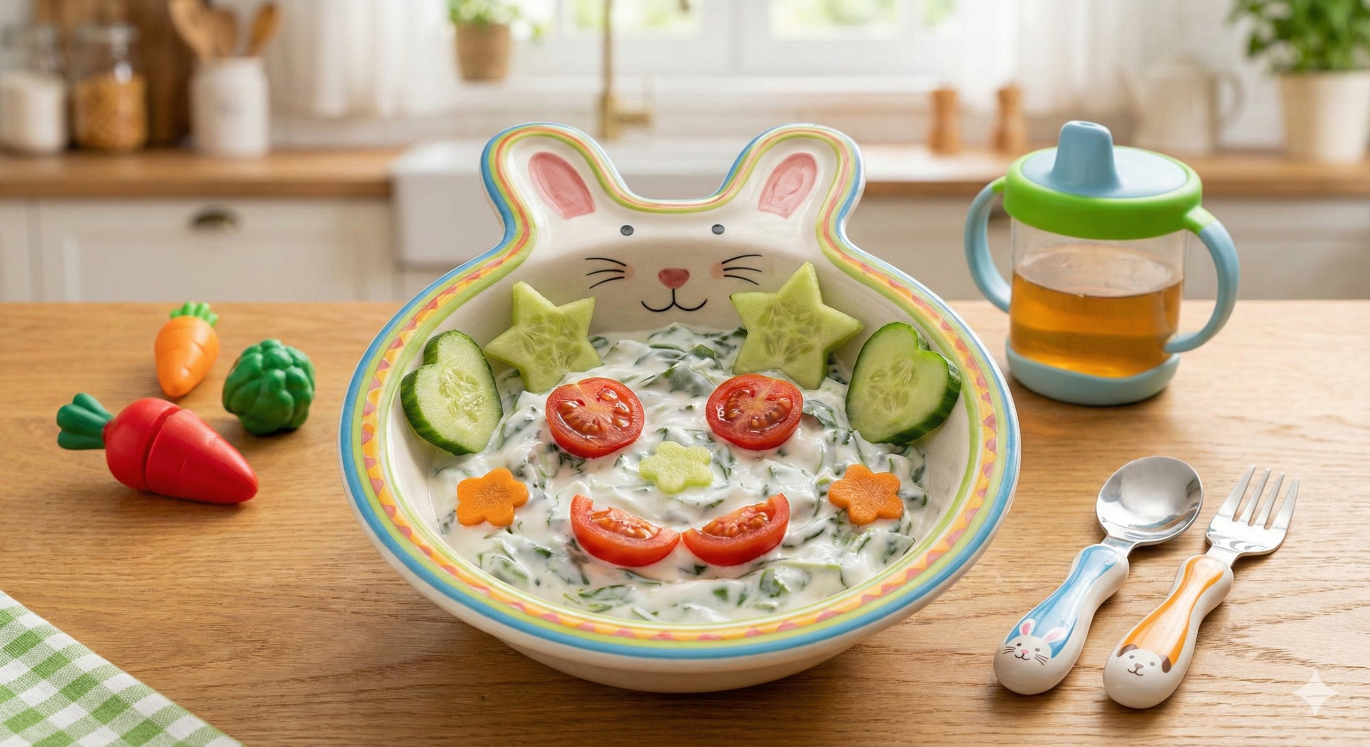 Yoğurtlu Semizotu Salatası (Minik Kıvamlı)