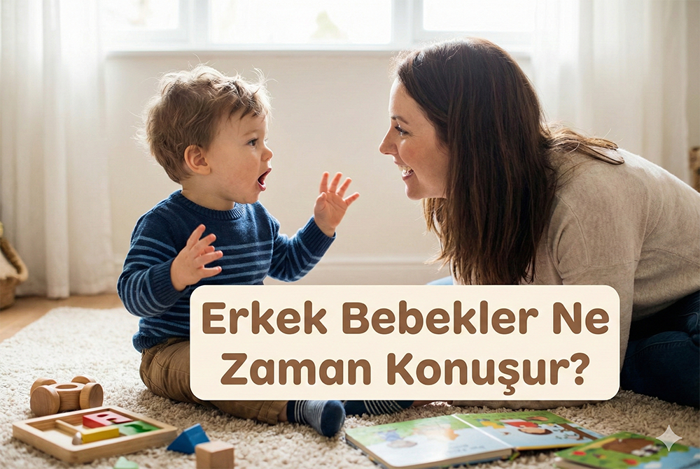 Erkek Bebekler Ne Zaman Konuşur?